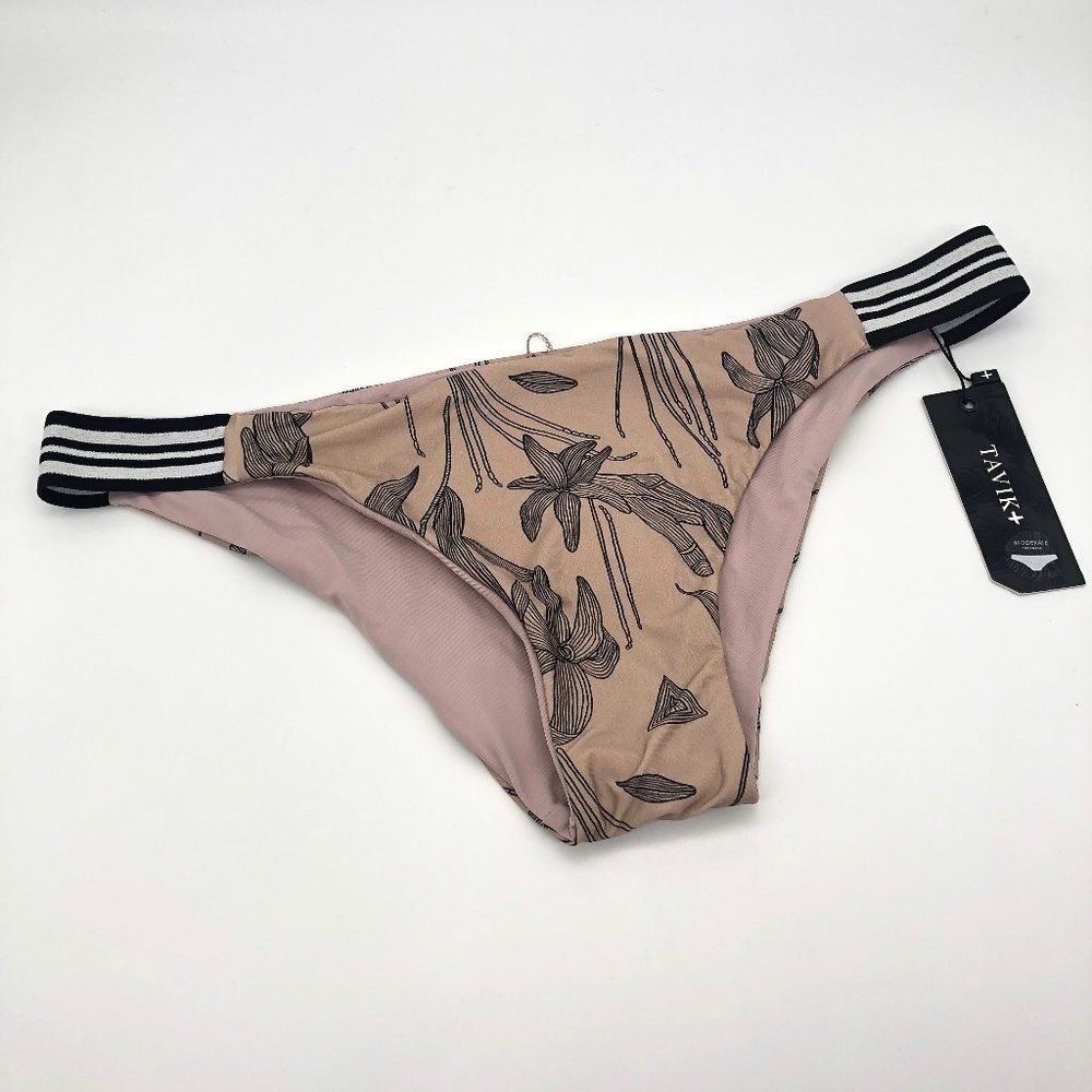 New Tavik Brown & Black Floral Bottoms - Size L